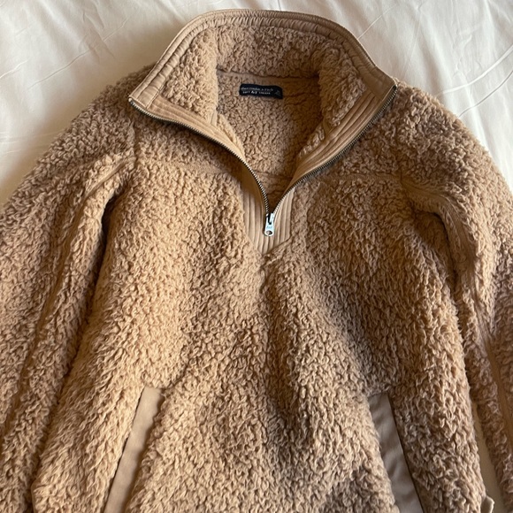 Abercrombie Half Zip Sherpa XS - Picture 7 of 10